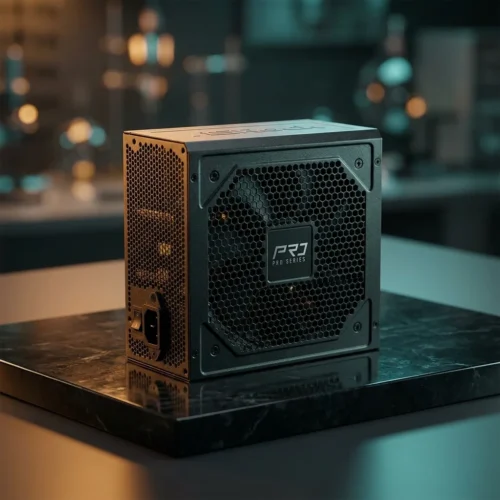 ASRock PRO 850G Power Supply - 850W 80 Plus Gold Certified, ATX 3.1 & PCIe 5.1 Ready, Native 12V-2x6 Connector, 120mm Low-Noise Fan, 3-Year Warranty